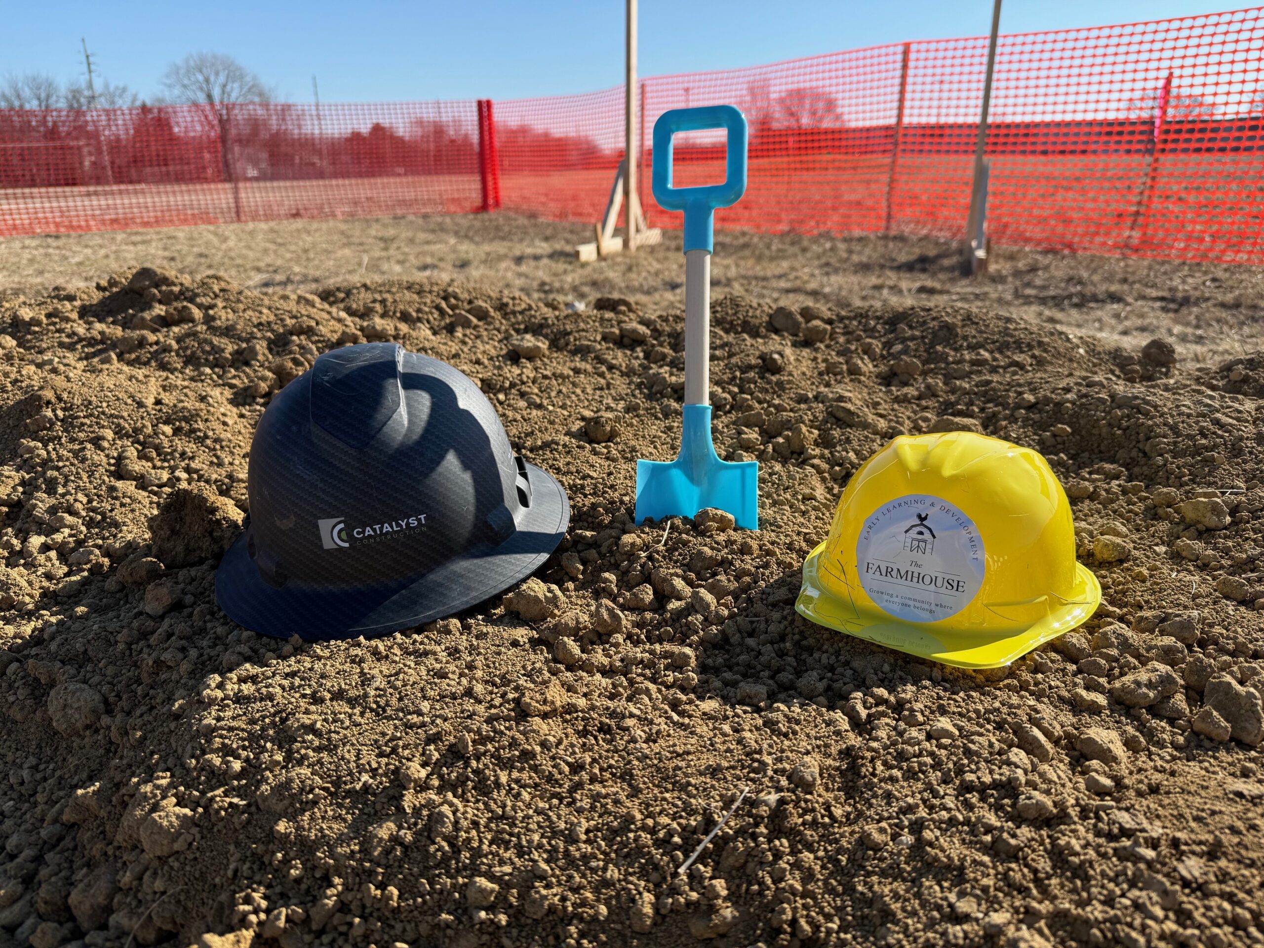 Ground Breaking at The Farmhouse